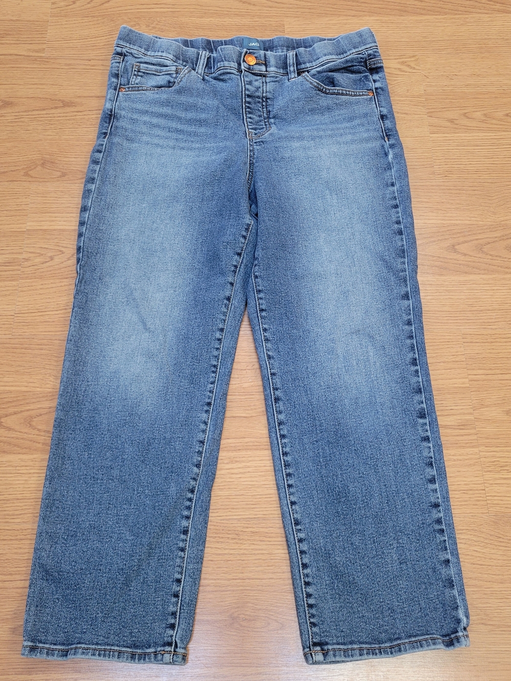 Jag Jeans Women's Straight-Leg Crop Jeans